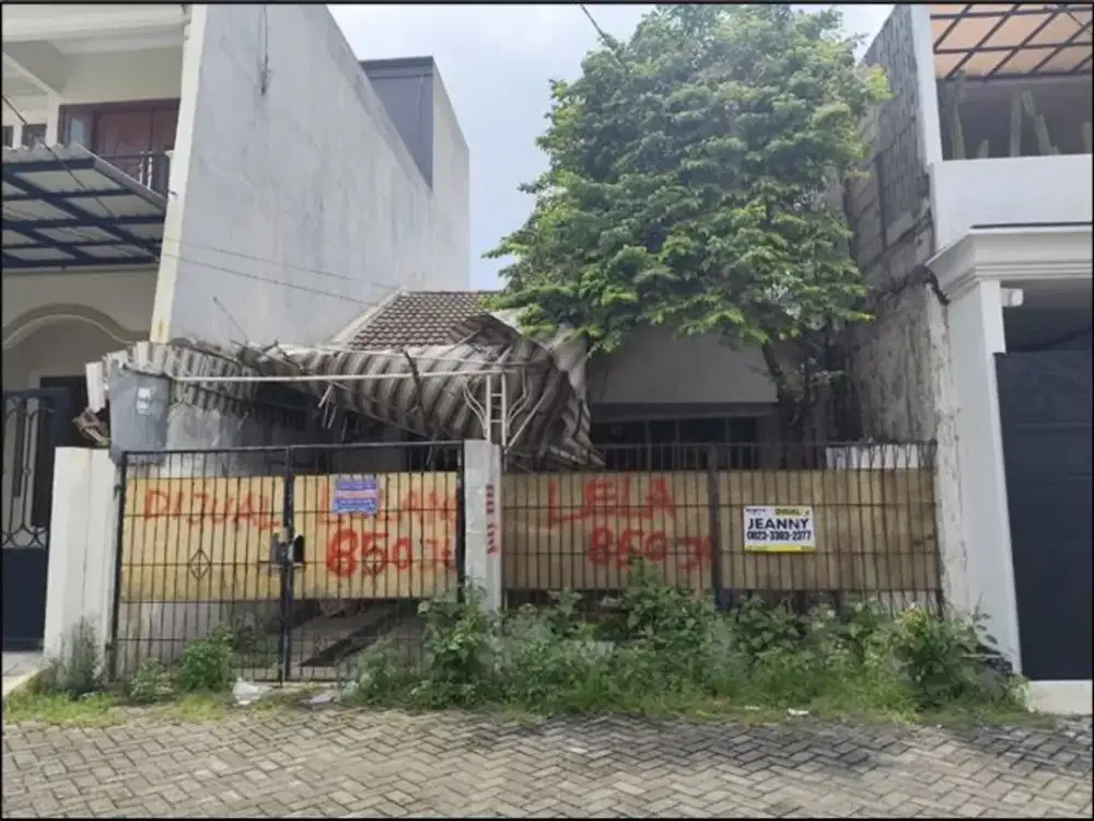 LUAS 112 M2!! DIJUAL RUMAH VIA LELANG DI KUTISARI – TENGGILIS MEJOYO SURABAYA (KUTISARI SELATAN) – HARGA OBRALLL!!