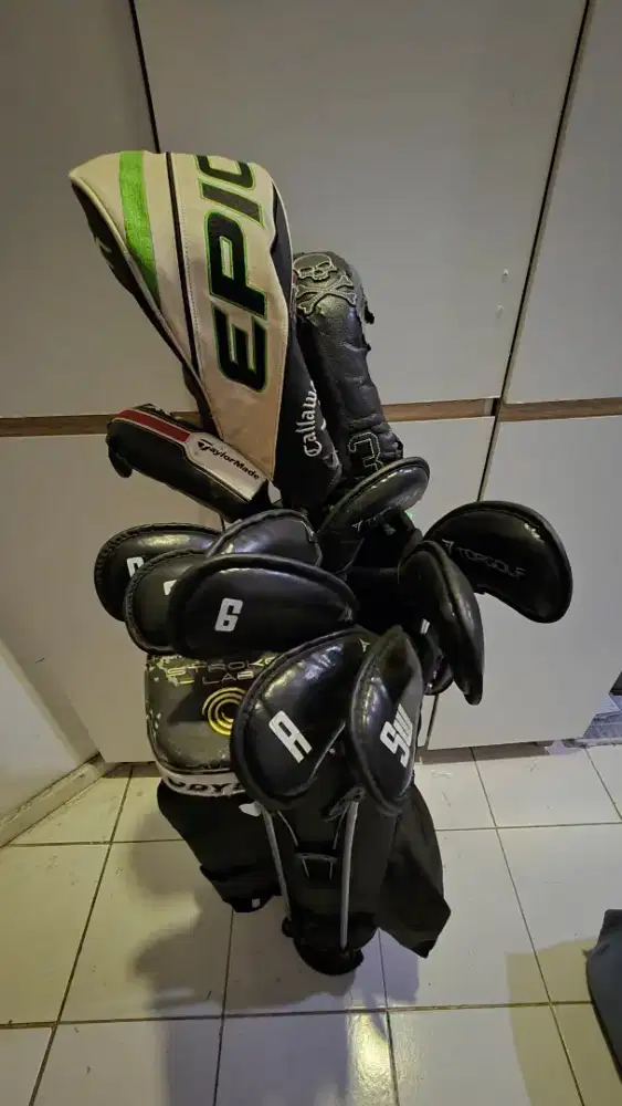 Stik Golf Full Set Turun Lapangan (Brand beda2) good condition