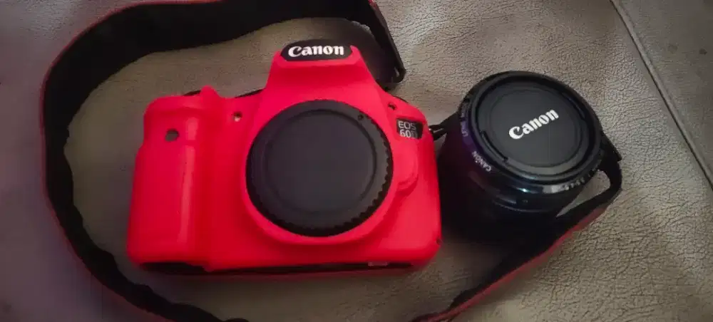 Canon 60d + lensa 35-70mm
