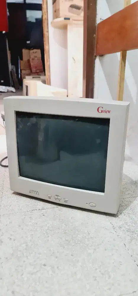 Monitor CRT (cathode Ray Tube) Merk Gview
