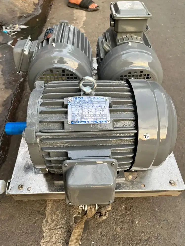 Dinamo merk teco 3hp/4p/3phase