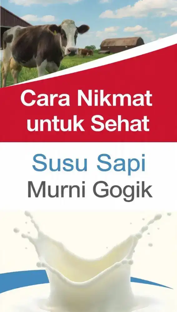 Susu sapi murni