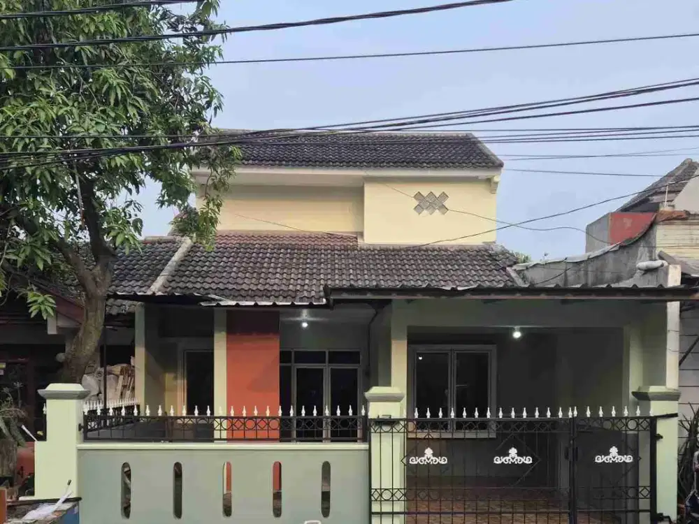 JUAL RUMAH PERUM PONDOK DAMAI CILEUNGSI SHM FULL RENOV RAPI SIAP HUNI