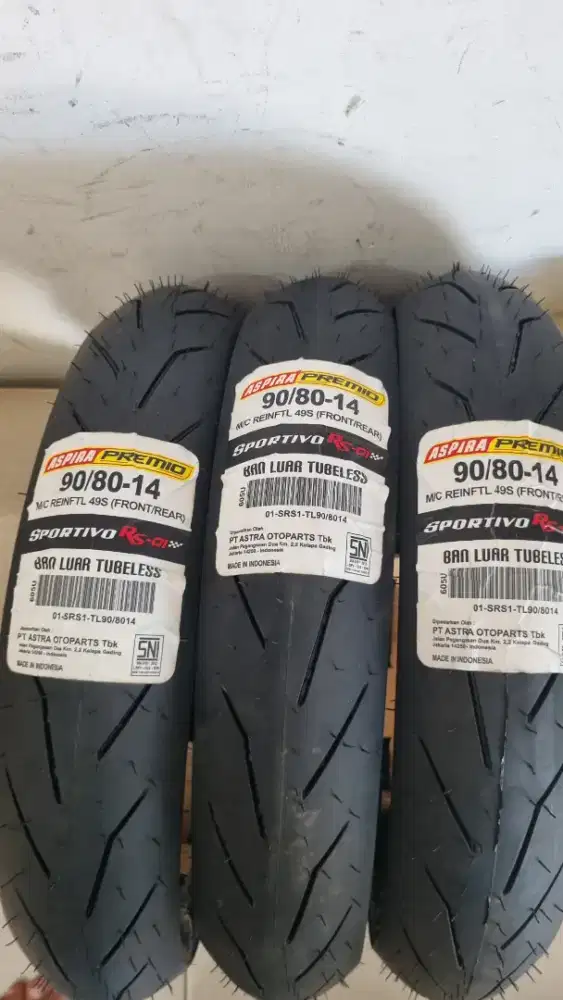 BAN ASPIRA SPORTIVO RS01 90/80-14 MATIC