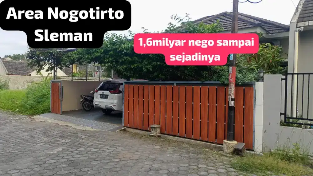Rumah Bagus di barat Tugu, dekat Banyu Mili Resto, Mirota Godean