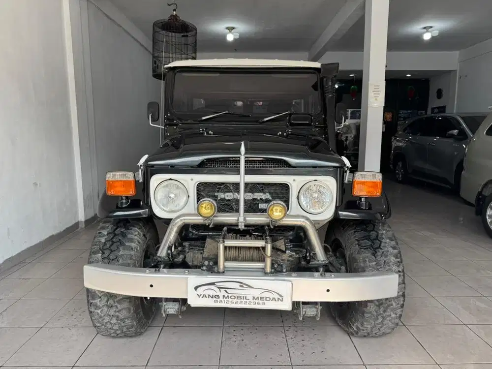 Toyota LandCruiser Hardtop Mesin 3B 4x4 Diesel BJ40 1983 Hitam
