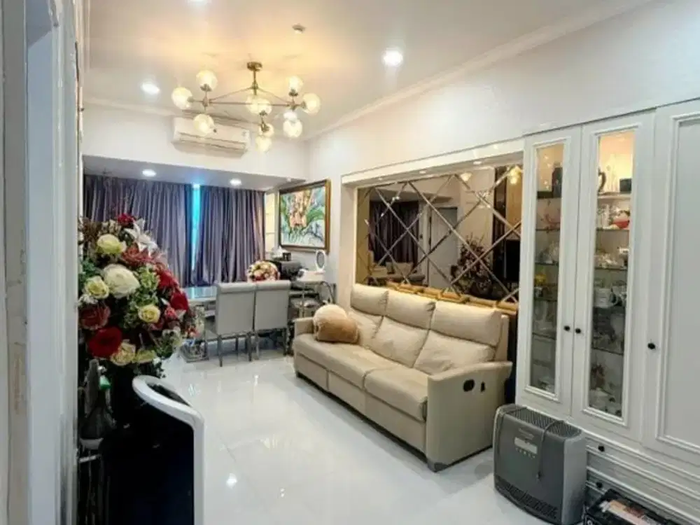 JUAL Rugi Apartemen Anderson 2 BR, Seni Furnish, Connect Mall Surabaya Barat