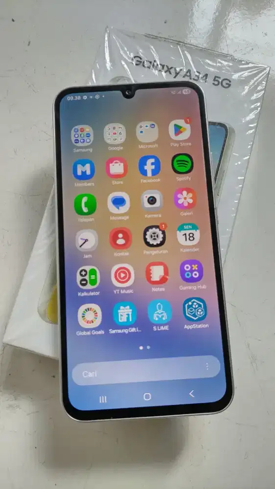 Samsung galaxy a34 5g 8/128 sein fullset mulus 99%