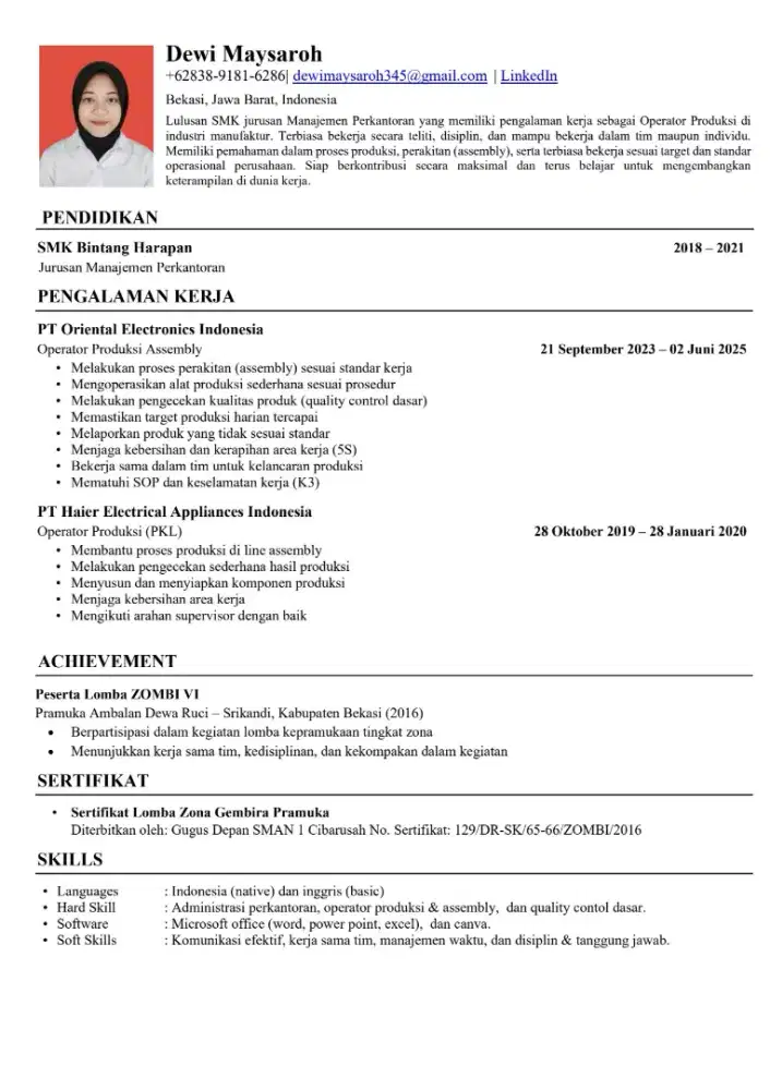 Cari pekerjaan admin