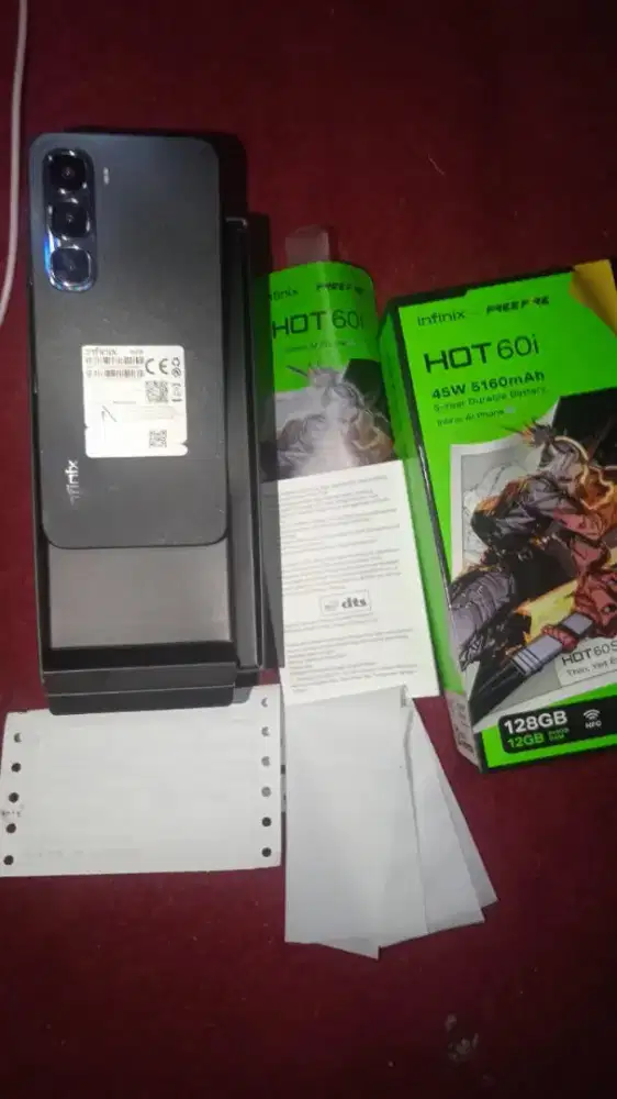 infinix hot 60i Ram 6+6/128