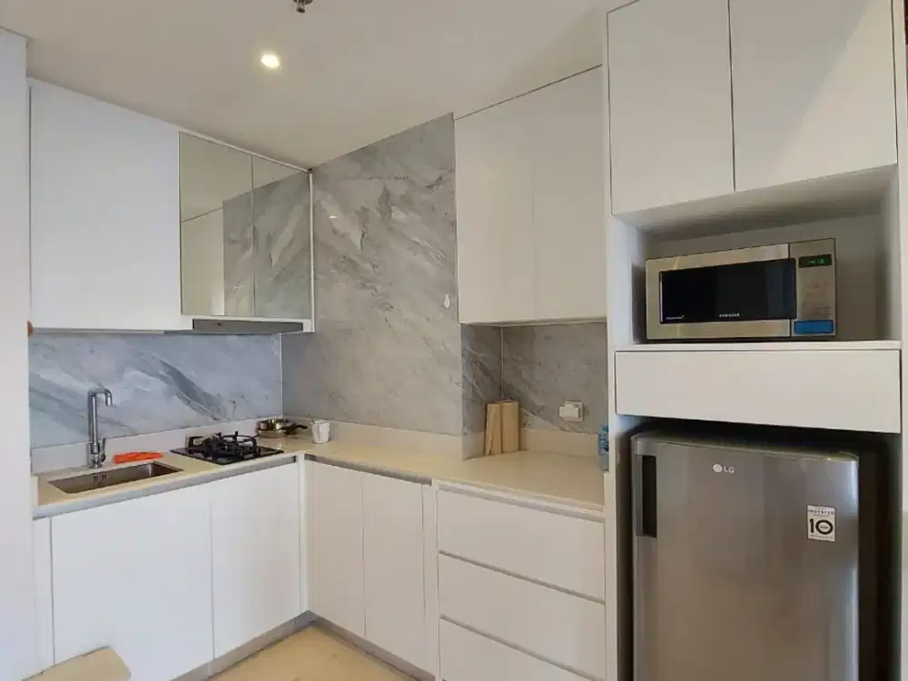 TERMURAH Apt Gold Coast PIK 1bedroom 51m full furnish bagus