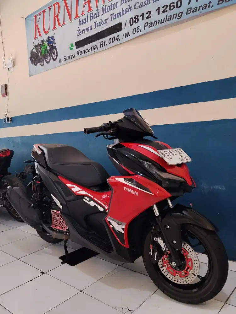(#) forsale yamaha aerox alpha 2025 super mewah km low 7rb!!