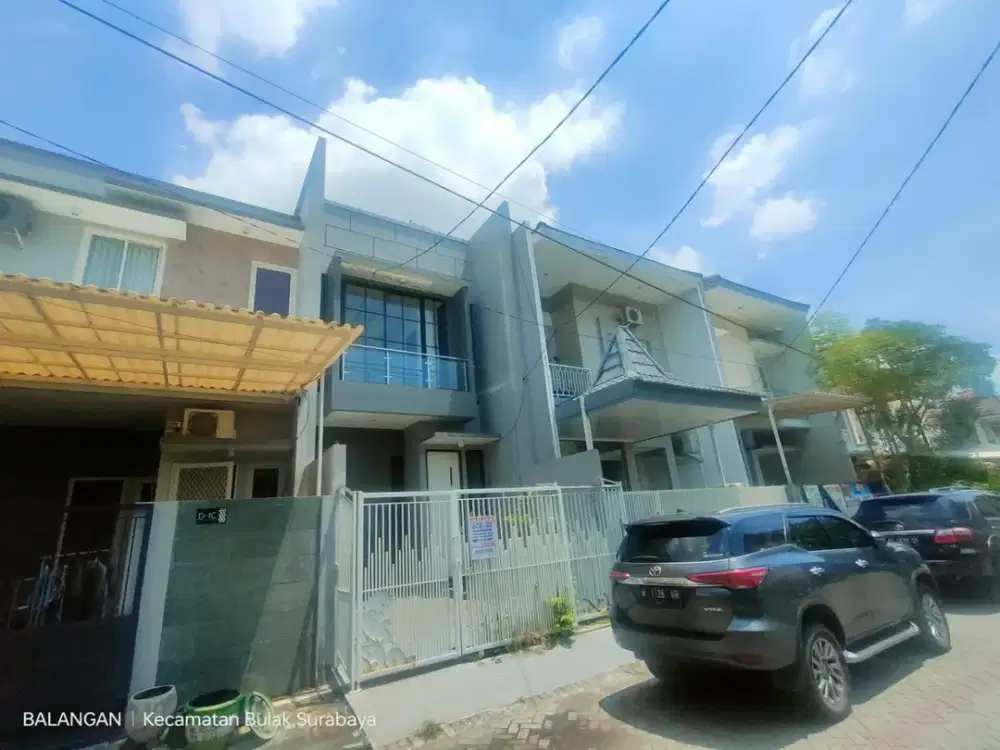LUAS TANAH 100 M2!! DIJUAL RUMAH VIA LELANG DI BULAK SURABAYA (PERUM PANTAI MENTARI – KENJERAN) : HARGA OBRAL!!