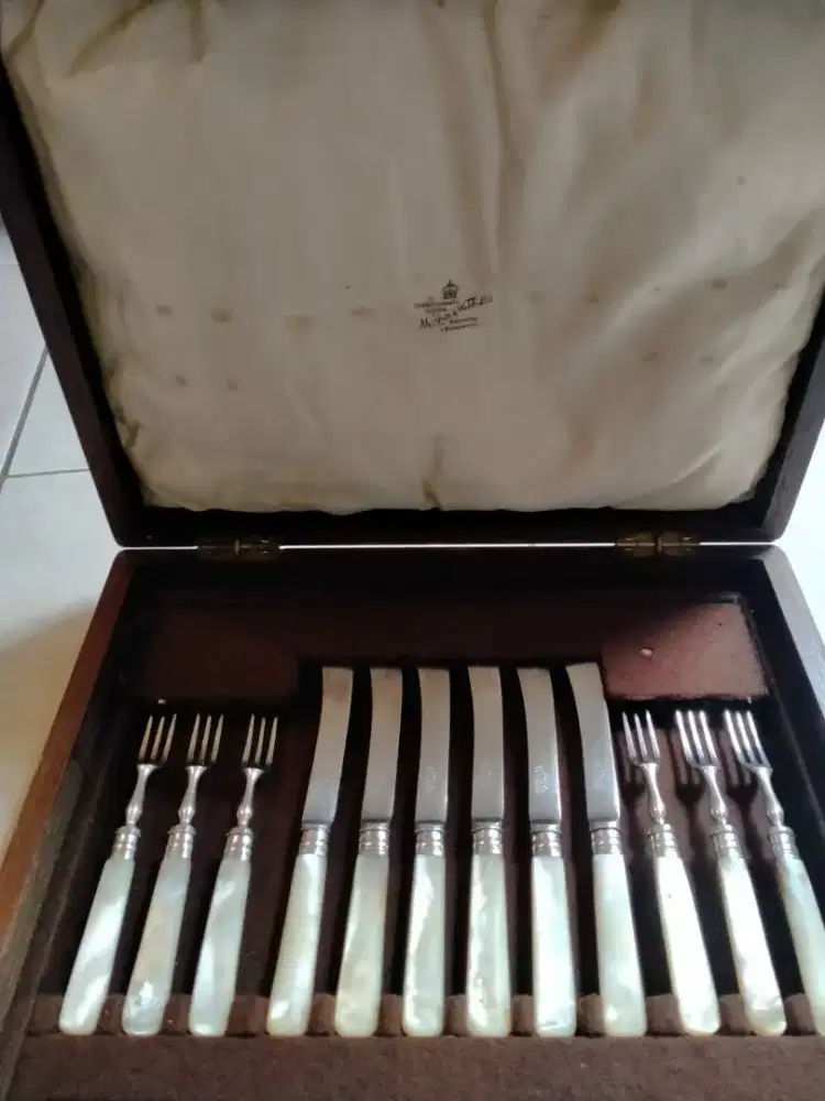 Cutlery silver plate mappin & webb