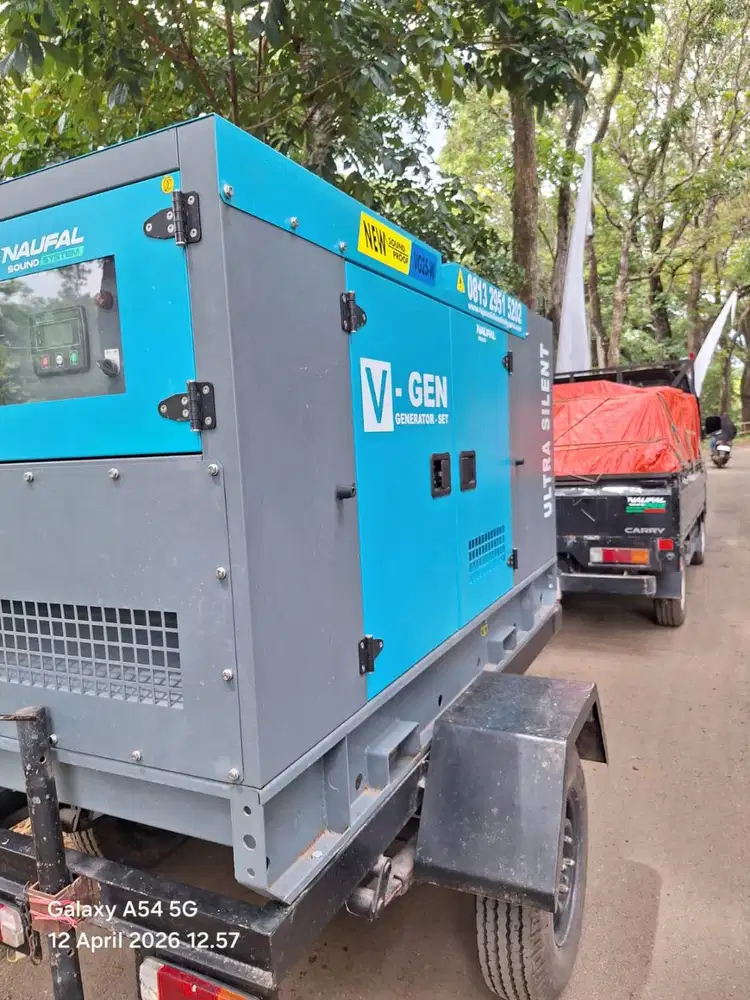 SEWA GENSET 2KVA SAMPAI 100KVA