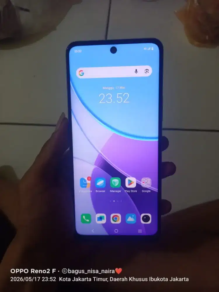 vivo y19s 4+4/64 fullsett