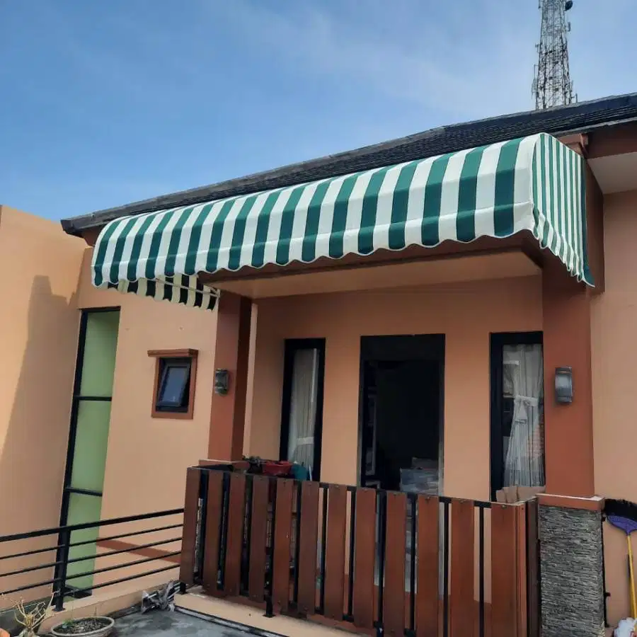 kanopi  kain berbagai motif rumahan cafe kantoran
