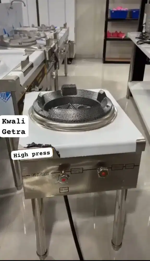 Kompor Gas Getra Kwali Range Wok high pressure CS-4860Dx