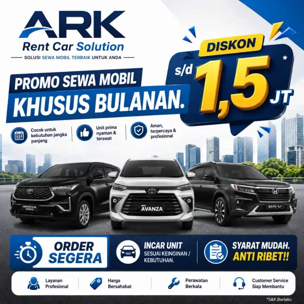 Sewa mobil lepas kunci. Rental mobil depok