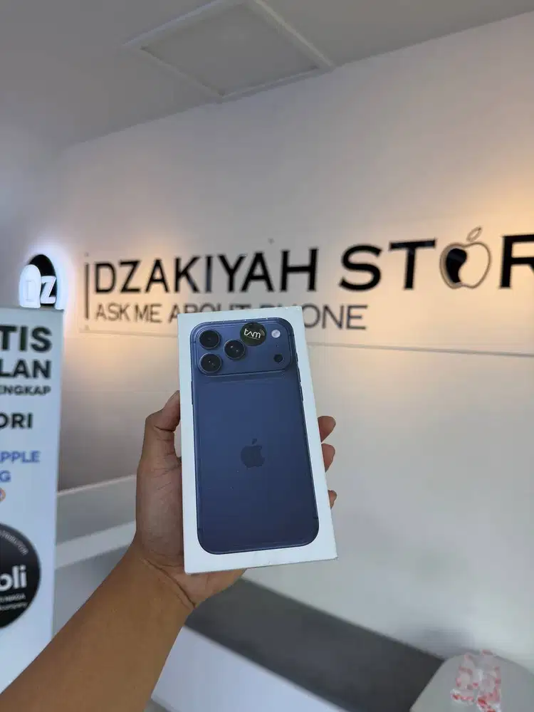 PROMO!! IPHONE 17 PRO MAX/256GB FREE ADAPTOR ORIGINAL RESMI NEW!!