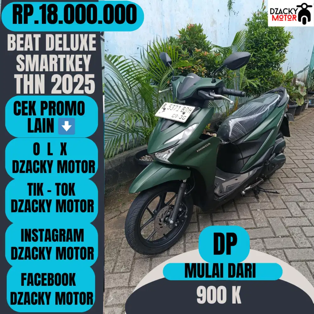 BEAT DELUXE SMARTKEY THN 2025 SECOND LIKE NEW