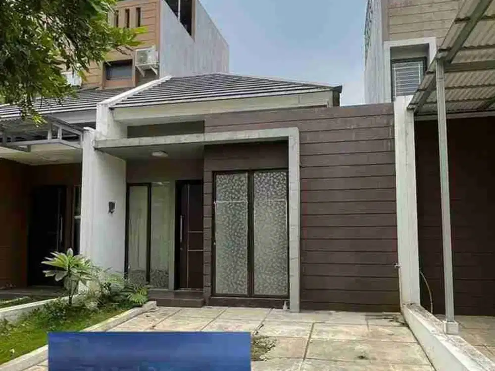 JUAL RUMAH CITRALAKE SAWANGAN DEPOK SHM HALAMAN BELAKANG LUAS BANGUNAN ORIGINAL RAPI SIAP HUNI