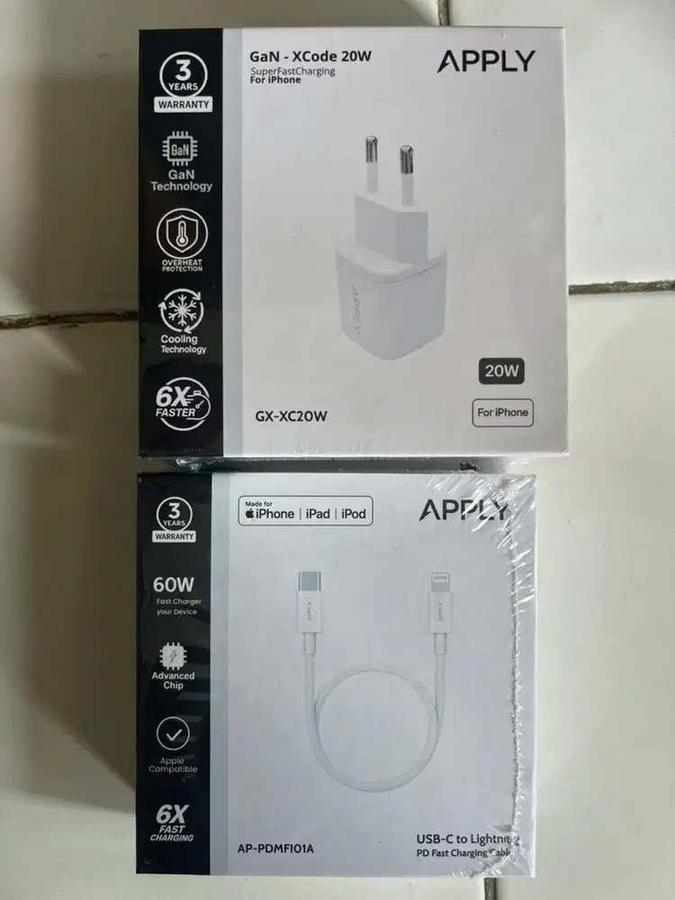 Adaptor & kabel data iphone