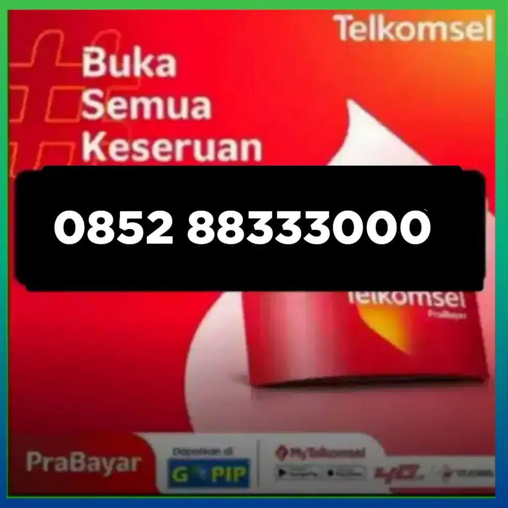 Gambus nomor cantik  Telkomsel 12 digit