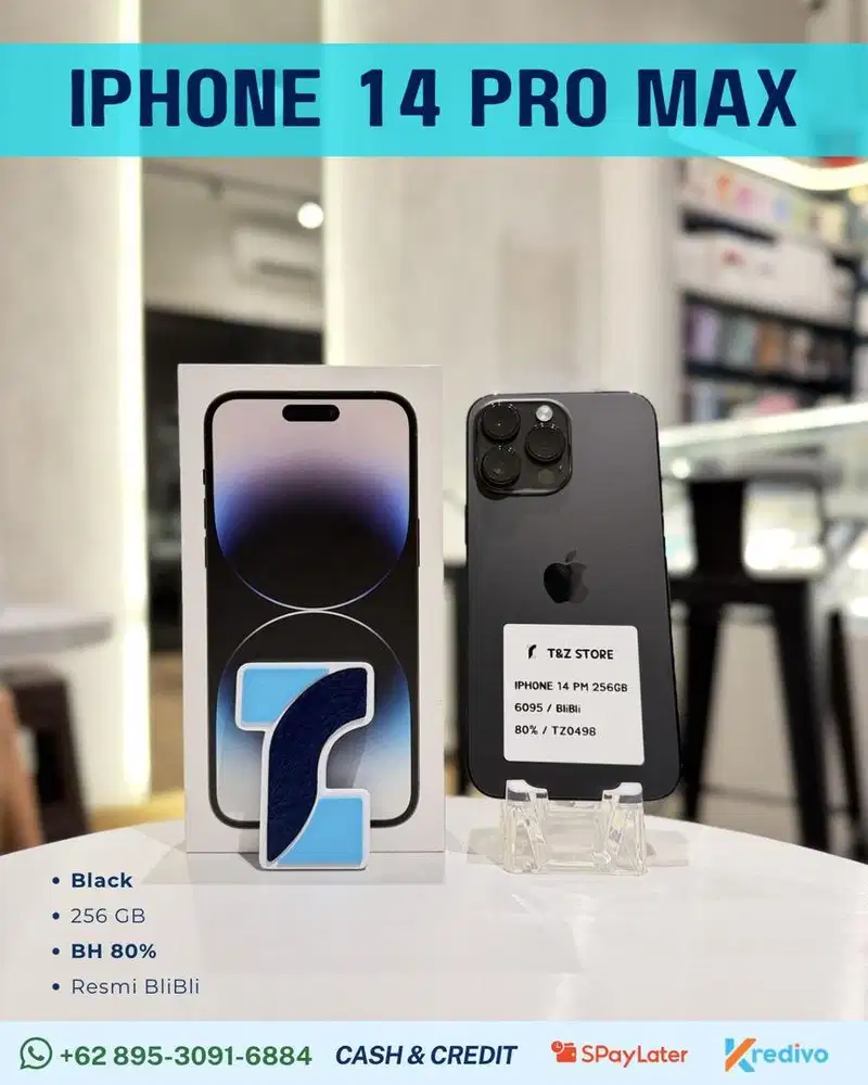 IPHONE 14 PROMAX 256GB - BLACK