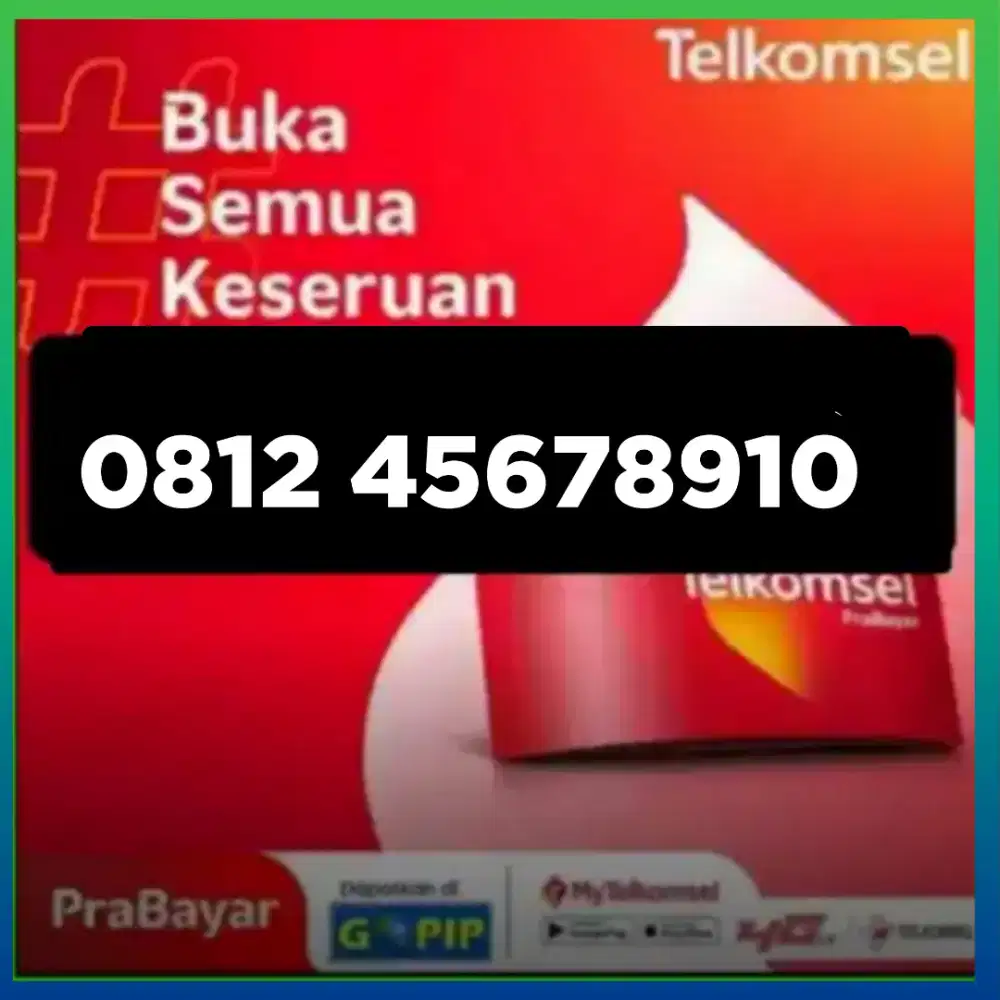 Drum nomor cantik simpati Telkomsel super