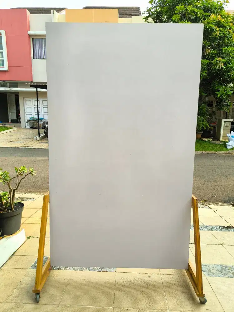 Papan Tulis Kayu / Sketsel