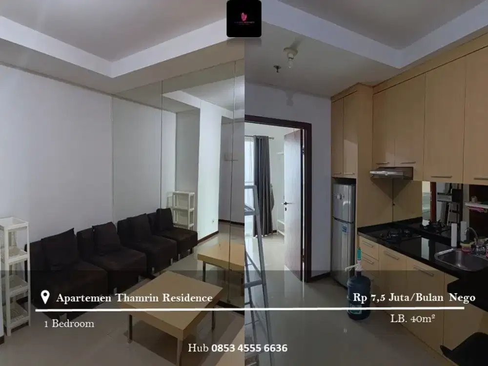 Disewakan Apartement Thamrin Residence 1BR High Floor Fully Furnished