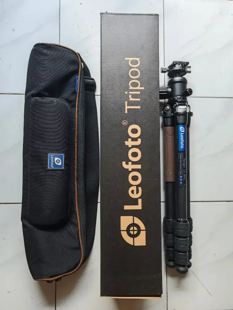 Di Jual Tripot Leofoto RANGER LS-284C+NB40 CARBON FIBER