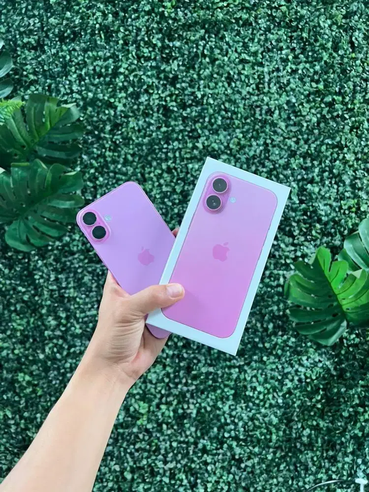 iphone 16 plus 128gb pink inter ( like new )