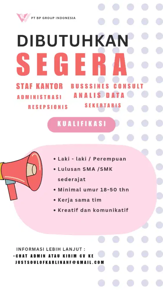 LOKER STAFF KANTOR