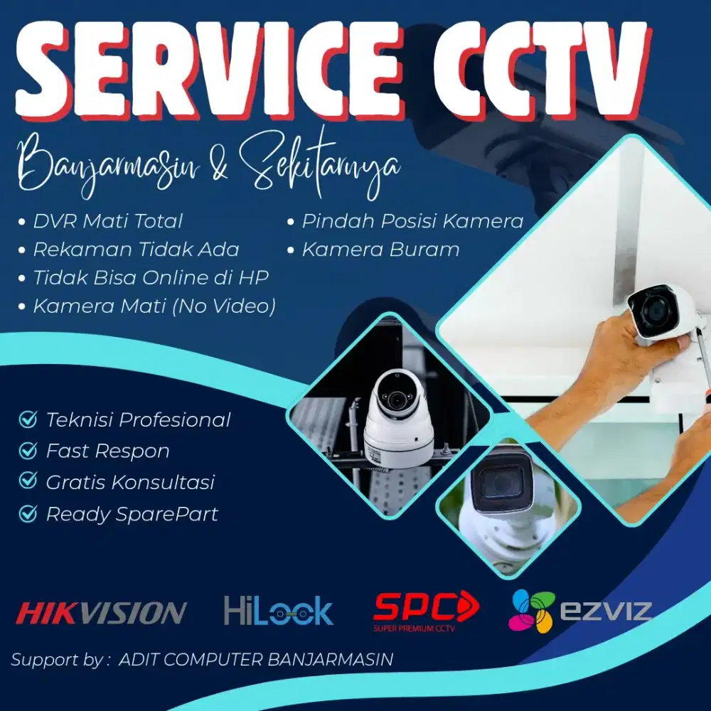 JASA INSTALASI & SERVICE CCTV