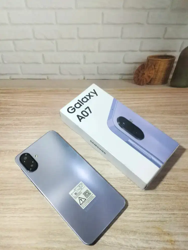 SAMSUNG A07 4/64 FULLSET MULUS