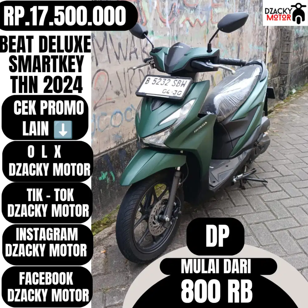 BEAT DELUXE SMARTKEY 2024 SECOND LIKE NEW