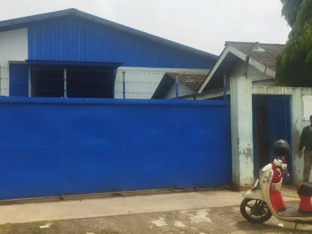 Dijual Gudang bekas Pabrik Strategis di Bogor