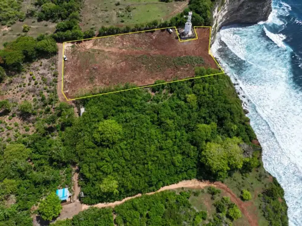 Dijual cepat Tanah Los Tebing view Ocean dan view Sunset di Uluwatu