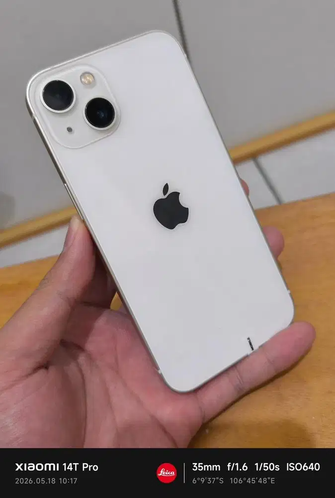 EX INTER IPHONE 13 128 starlight (2nd bergaransi)