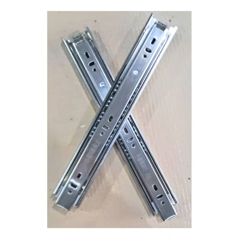 Rell Laci Stainless Steel Biasa Double Track Slide Bearing ukuran 30cm