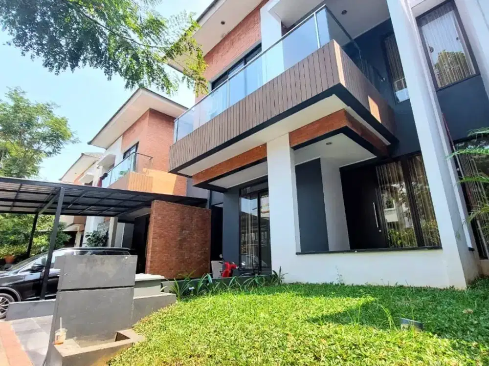 Rumah 5 Kamar SHM Semi Furnished bisa Nego di Bintaro Sektor 9 Tangsel