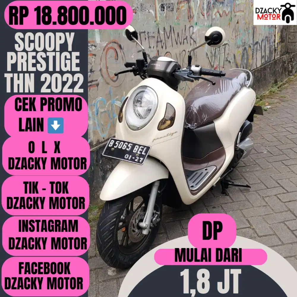 SCOOPY PRESTIGE THN 2022