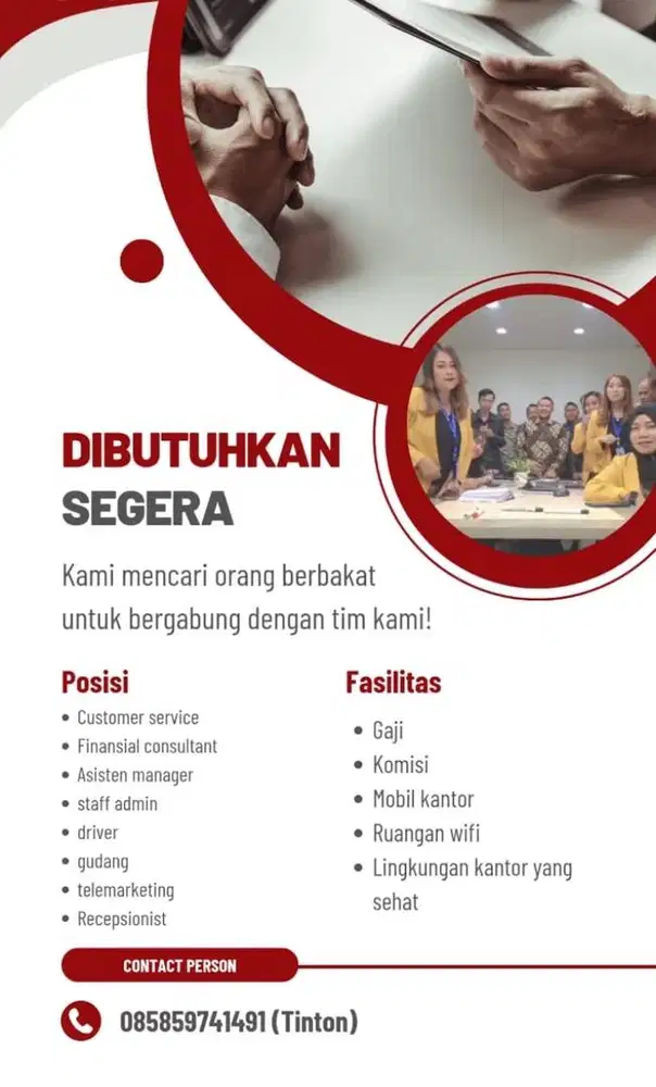 Lowongan kerja terbaru