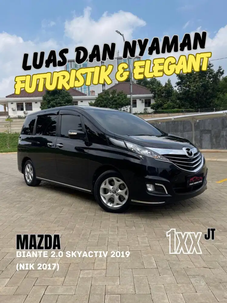 Mazda Biante 2.0 Skyactiv 2019 (NIK 2017)