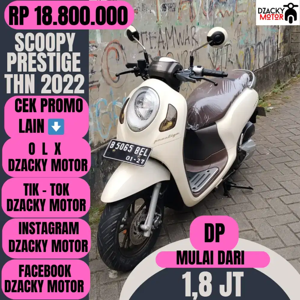 SCOOPY PRESTIGE THN 2022