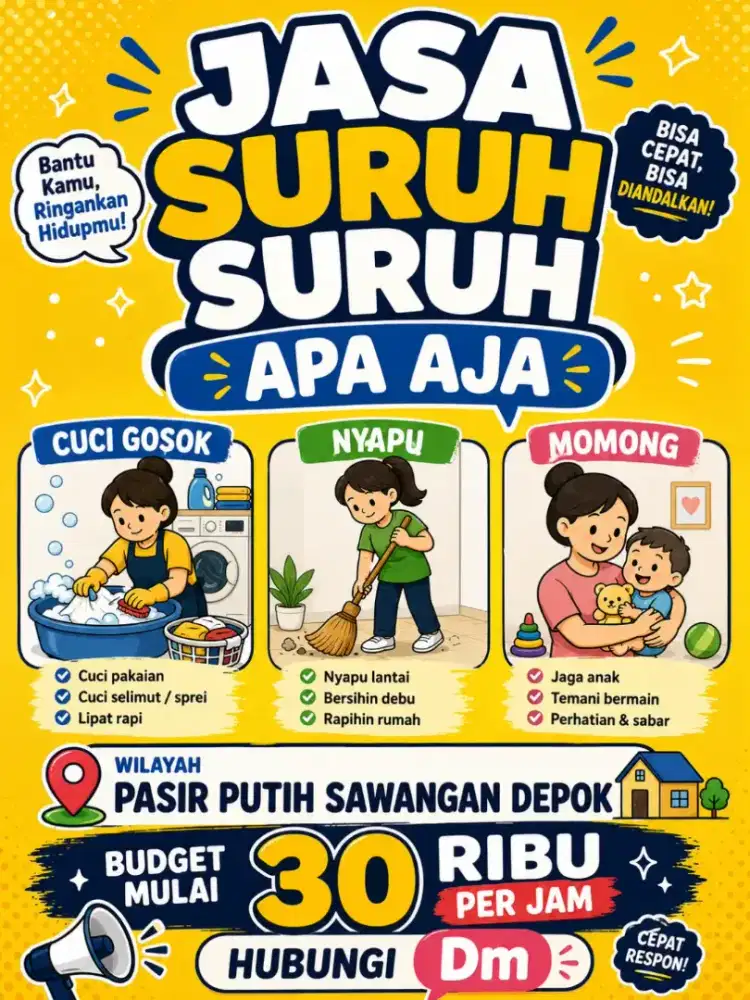 Jasa suruh apa aja