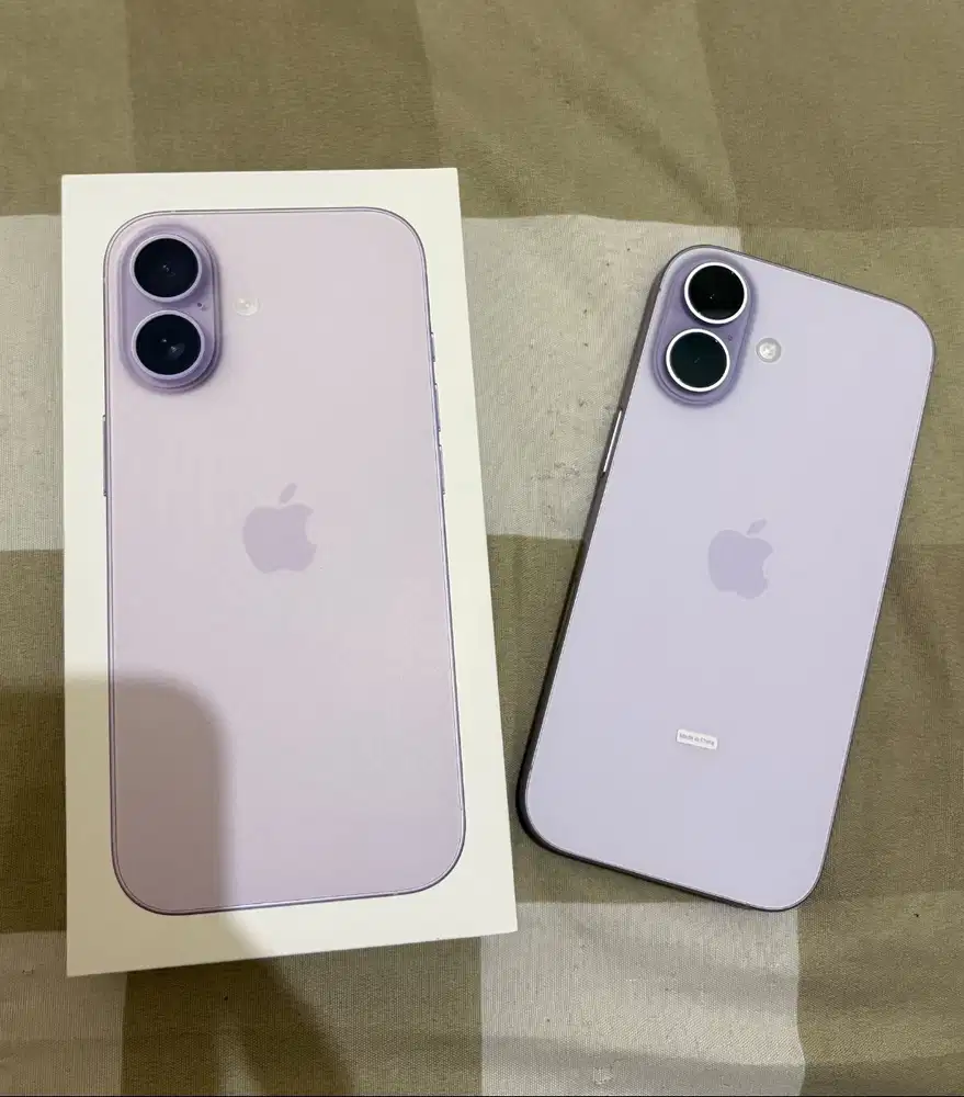 Iphone 17 basic lilac 256GB GARANSI ON FEB 2027