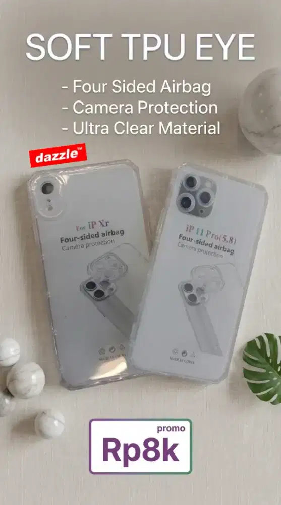 Soft TPU Eye iphone and android